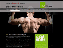 Tablet Screenshot of fitness.d2fgroup.com